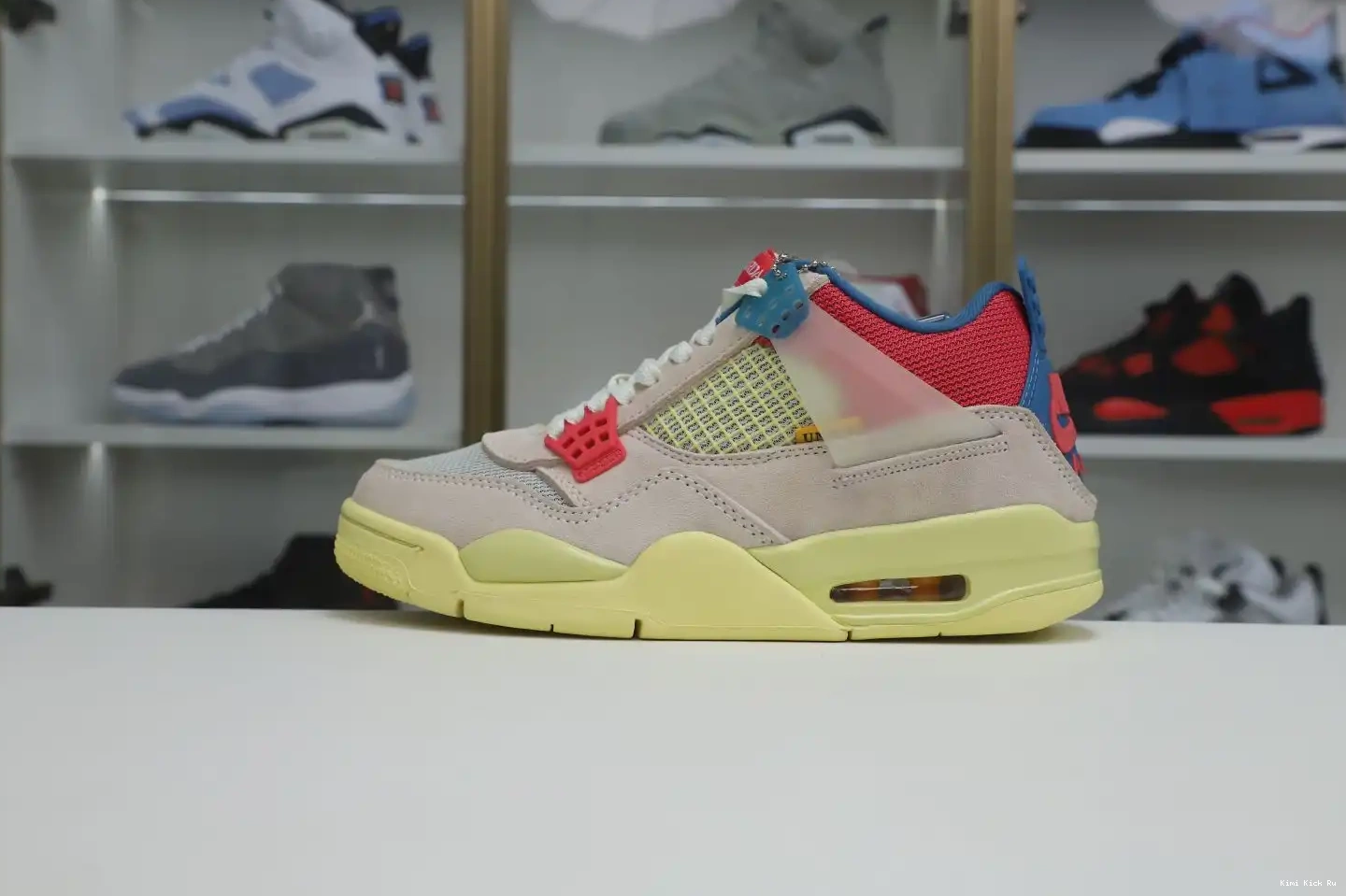 RETRO AIR ICE' Kimikick UNION JORDAN LA 'GUAVA X 4 0501